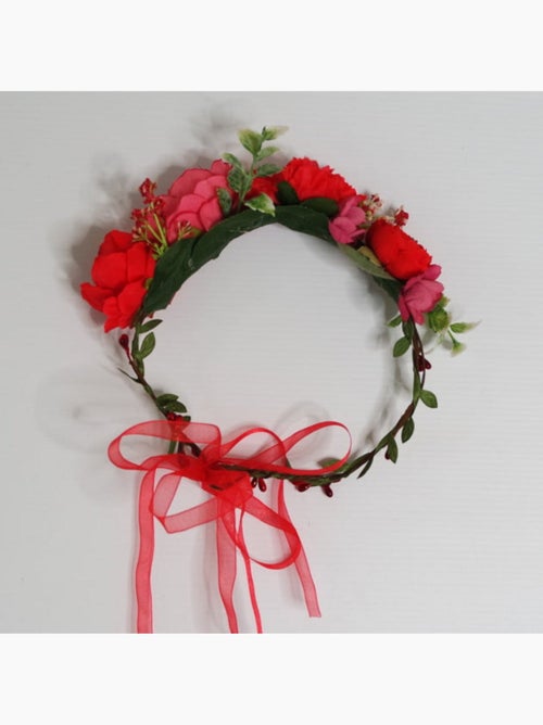 Chapeau couronne de fleurs serre tête - Kiabi