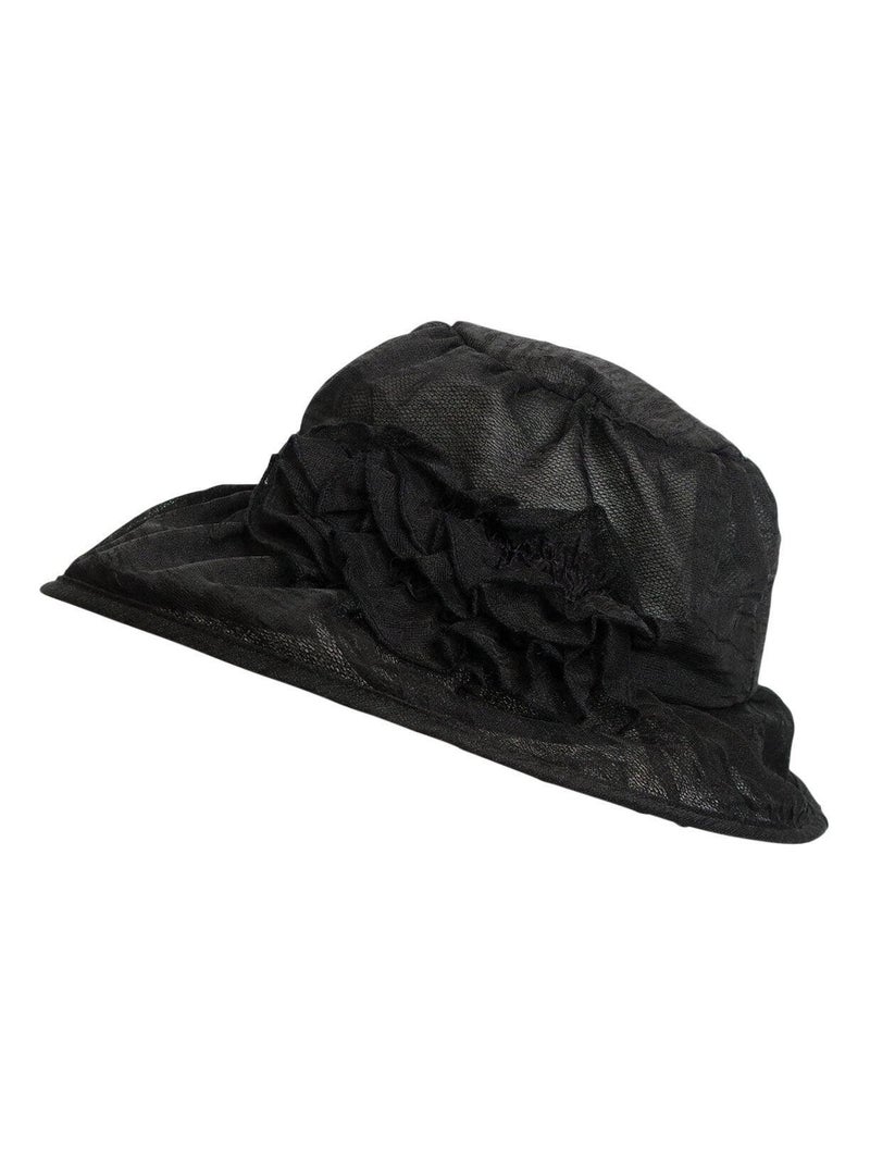 Chapeau de cérémonie ELISE Noir - Kiabi