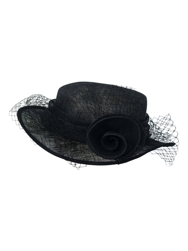 Chapeau de cérémonie MINA Bleu marine - Kiabi