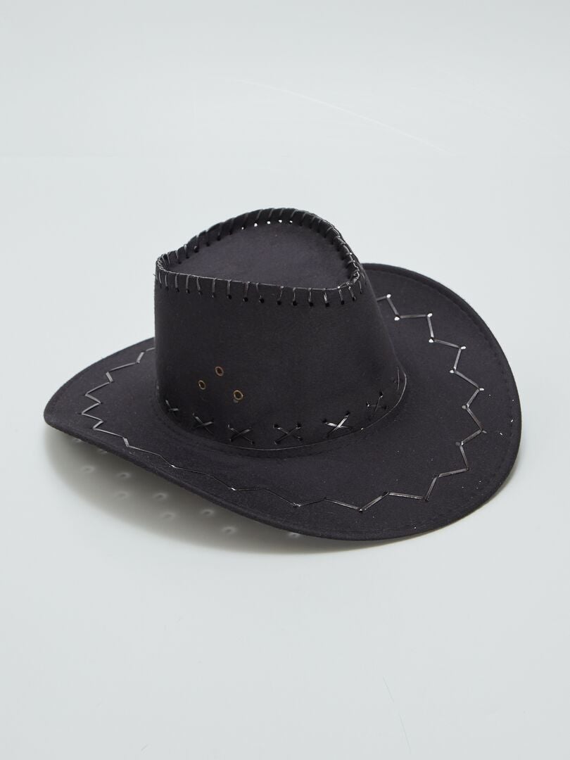 Chapeau de 'Cowboy' noir - Kiabi