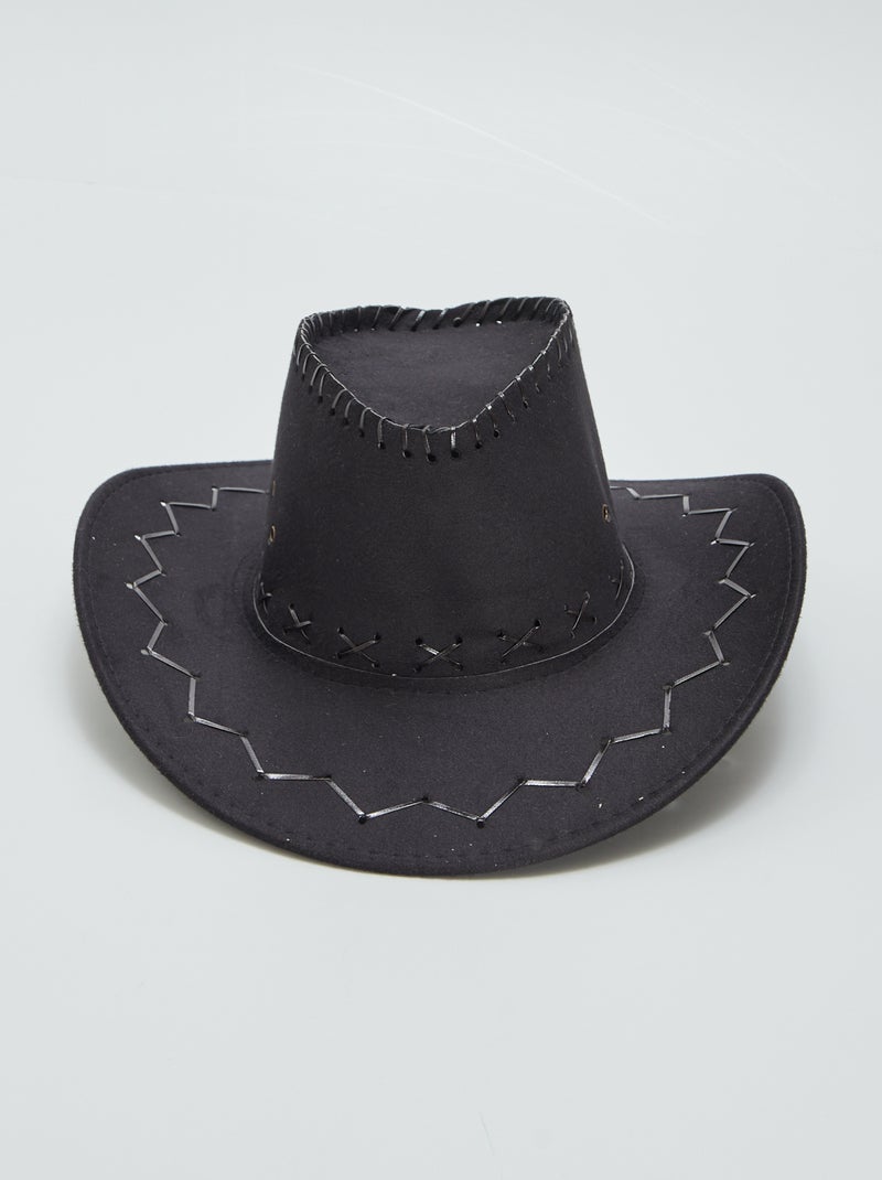 Chapeau de 'Cowboy' noir - Kiabi