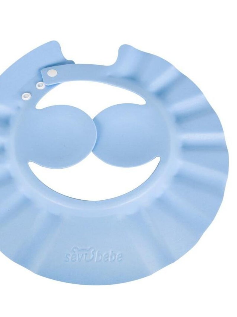 Chapeau de douche bébé Bleu - Kiabi