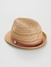 Chapeau Casquette Vetements Fille Beige Kiabi