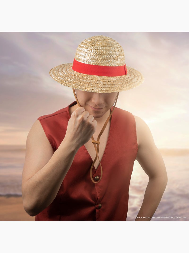 Chapeau de paille de luffy - one piece Beige - Kiabi