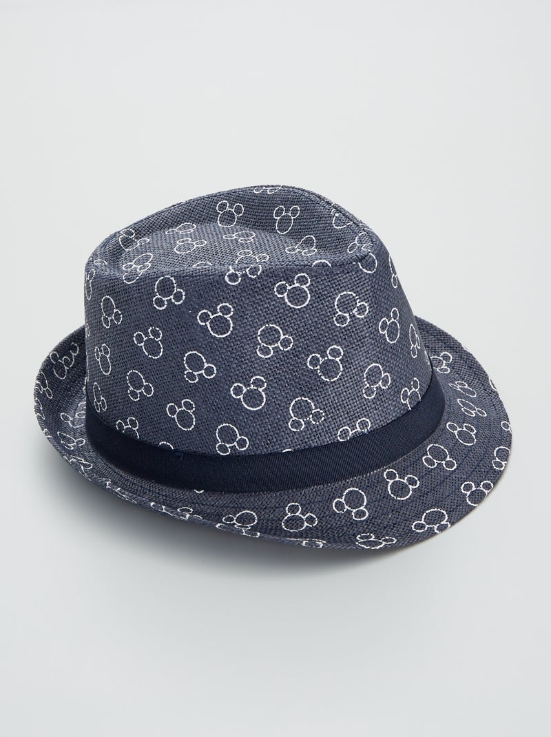 Chapeau de paille 'Disney' bleu marine - Kiabi