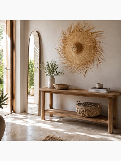 Chapeau de paille naturelle xxl - Kiabi Chapeau de paille naturelle xxl - Kiabi