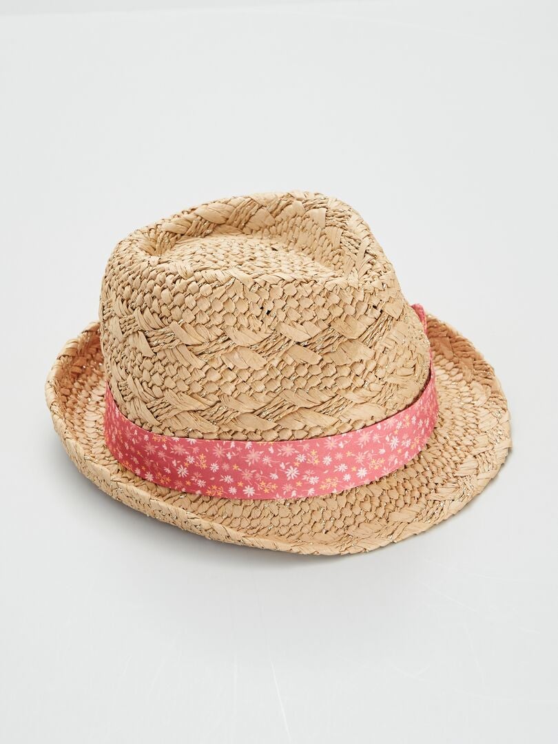 CHAPEAU DE PAILLE POUR POUPEE DE 39 A 48 CM - jouéclub
