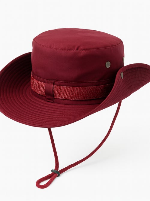 Chapeau de pêche et chasse avec cordon réglable - Kiabi Chapeau de pêche et chasse avec cordon réglable - Kiabi