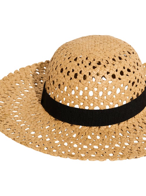Chapeau de plage ajouré Pamela - Kiabi