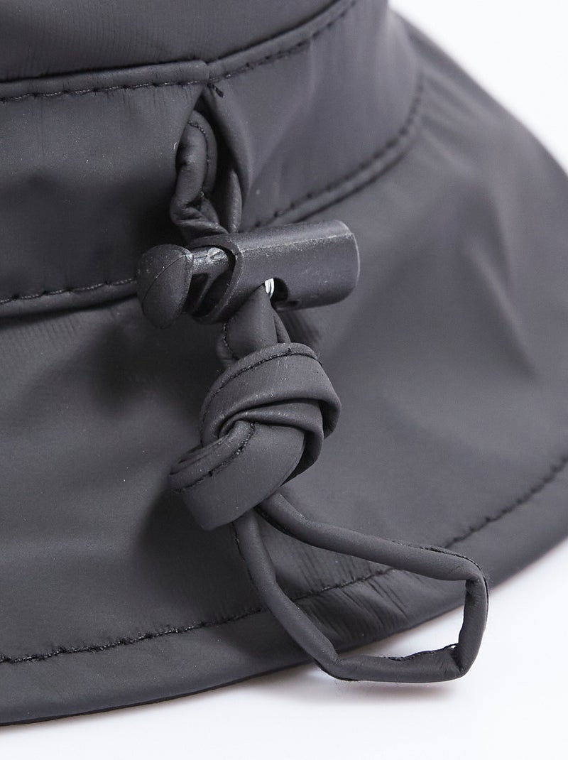Chapeau de pluie doublé polaire - Afibel Noir - Kiabi