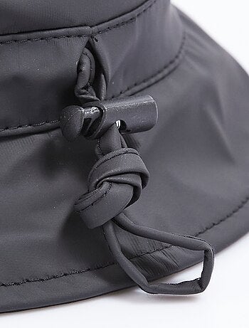 Chapeau de pluie doublé polaire