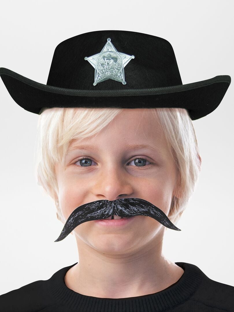 Chapeau de shérif - Déguisement noir - Kiabi