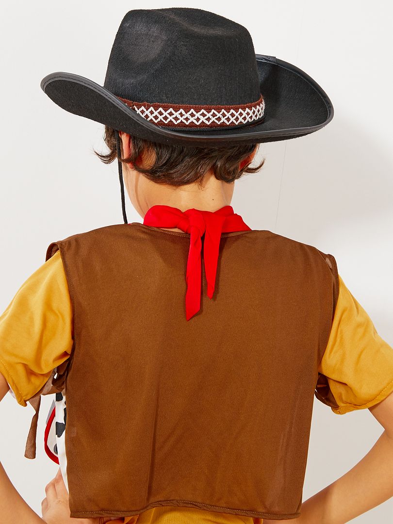 Chapeau de shérif enfant - noir - Kiabi - 5.00€