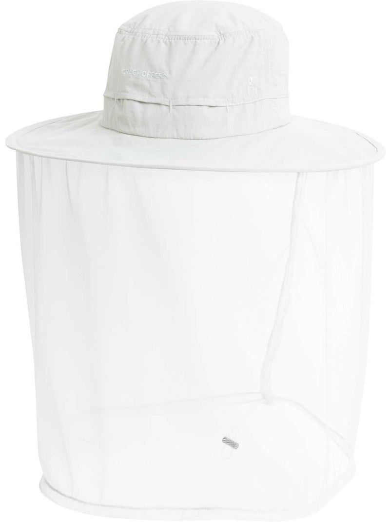 Chapeau d'été à bord large et voile repliable ultimate hat - craghoppers Blanc nacré - Kiabi