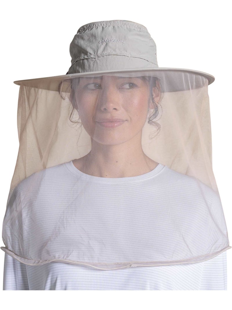 Chapeau d'été à bord large et voile repliable ultimate hat - craghoppers Blanc nacré - Kiabi