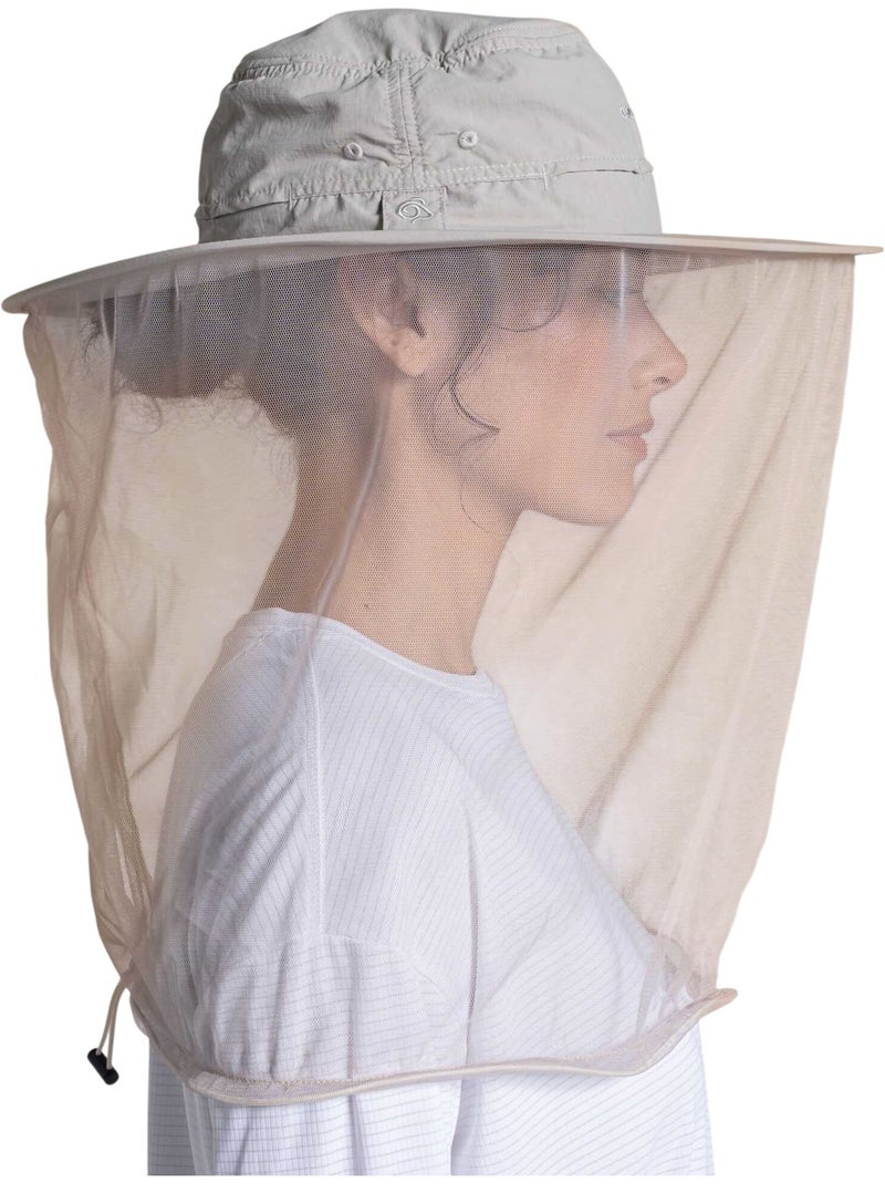 Chapeau d'été à bord large et voile repliable ultimate hat - craghoppers Blanc nacré - Kiabi