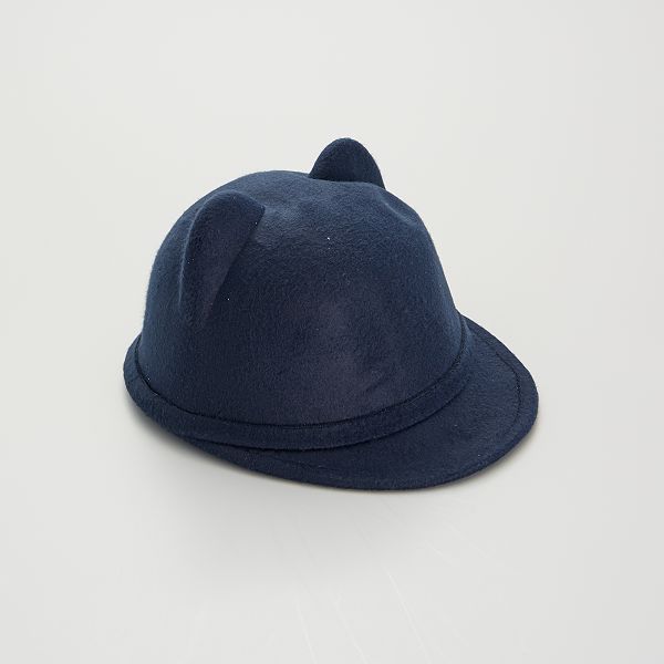 Chapeau En Feutrine Bebe Fille Bleu Kiabi 4 00