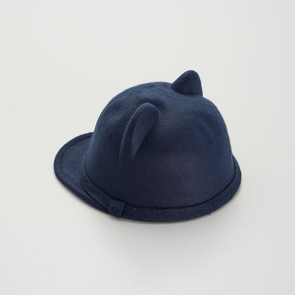 Chapeau En Feutrine Bebe Fille Bleu Kiabi 4 00