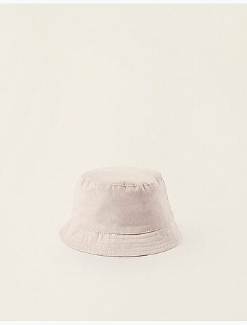 Chapeau en Sergé avec Bandes Latérales