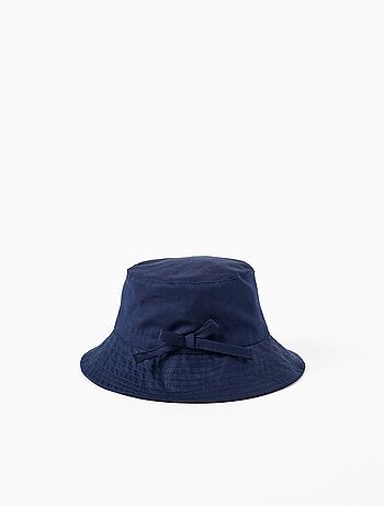Chapeau en sergé avec nœud