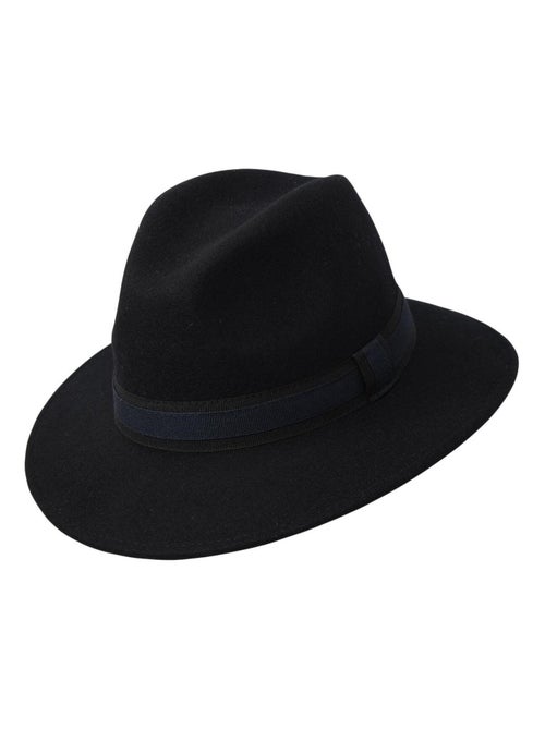 Chapeau fédora 100% laine IDRO - Kiabi