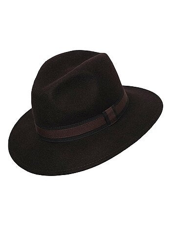 Chapeau fédora 100% laine IDRO