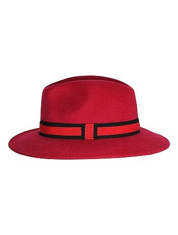Chapeau fédora 100% laine MAJEUR