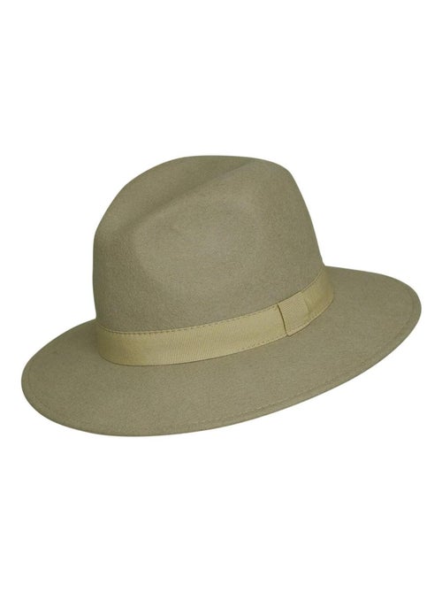 Chapeau fédora Mixte Bogart – 100% Laine – Imperméable – Made in Italie - Kiabi