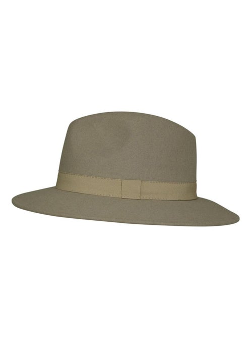 Chapeau fédora Mixte Bogart – 100% Laine – Imperméable – Made in Italie - Kiabi