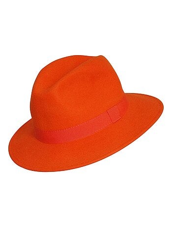 Chapeau fédora Mixte Bogart – 100% Laine – Imperméable – Made in Italie