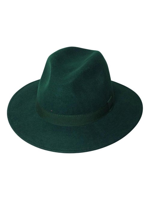 Chapeau fédora Mixte Bogart – 100% Laine – Imperméable – Made in Italie - Kiabi