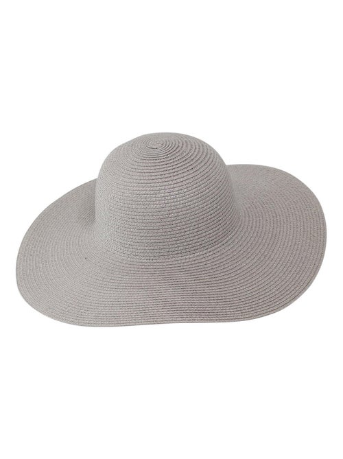 Chapeau Femme Kiruma – 100% Paille de Cellulose – Chapeau Été - Kiabi