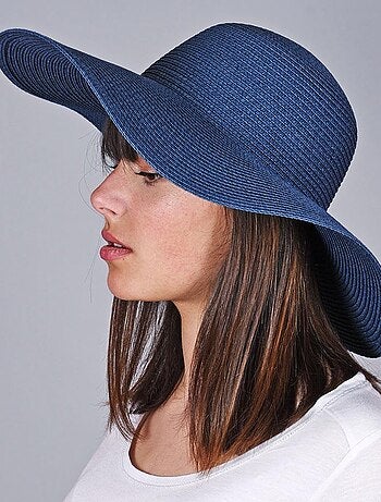 Chapeau Femme Kiruma – 100% Paille de Cellulose – Chapeau Été