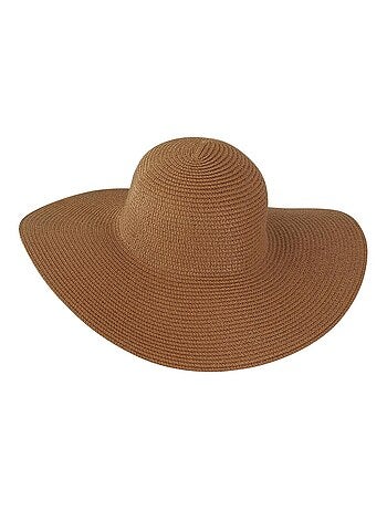 Chapeau Femme Kiruma – 100% Paille de Cellulose – Chapeau Été
