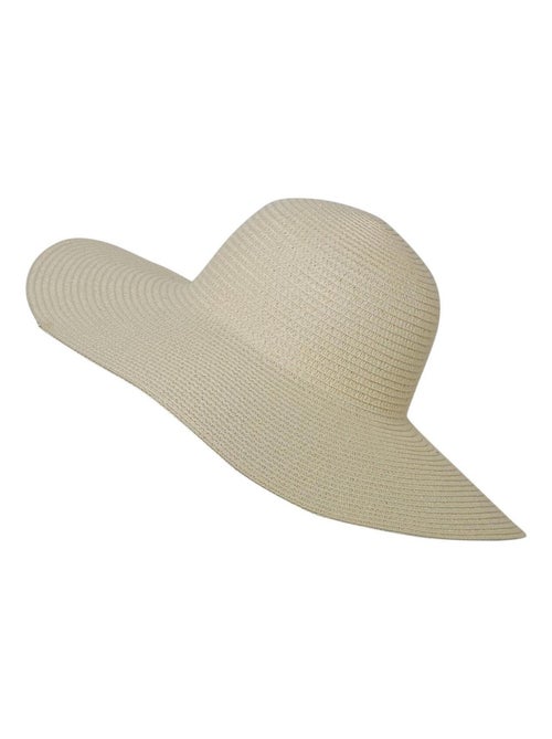 Chapeau Femme Kiruma – 100% Paille de Cellulose – Chapeau Été - Kiabi