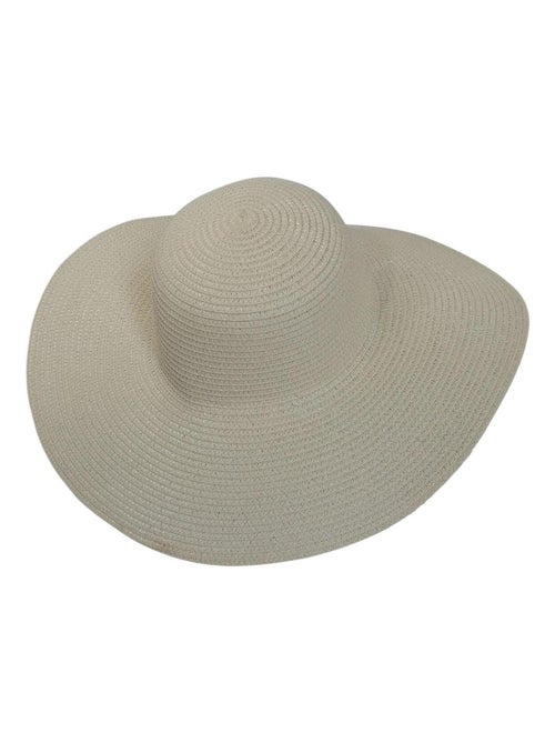 Chapeau Femme Kiruma – 100% Paille de Cellulose – Chapeau Été - Kiabi