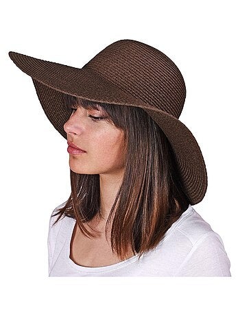 Chapeau Femme Kiruma – 100% Paille de Cellulose – Chapeau Été