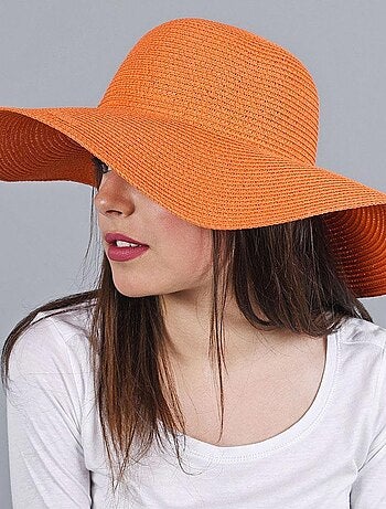 Chapeau Femme Kiruma – 100% Paille de Cellulose – Chapeau Été