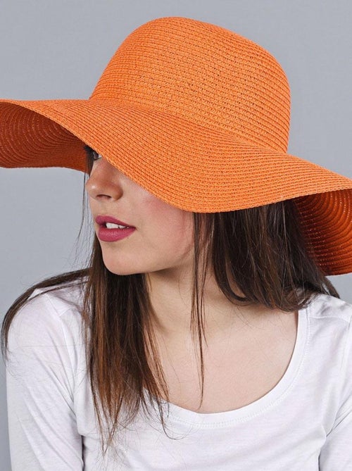 Chapeau Femme Kiruma – 100% Paille de Cellulose – Chapeau Été - Kiabi
