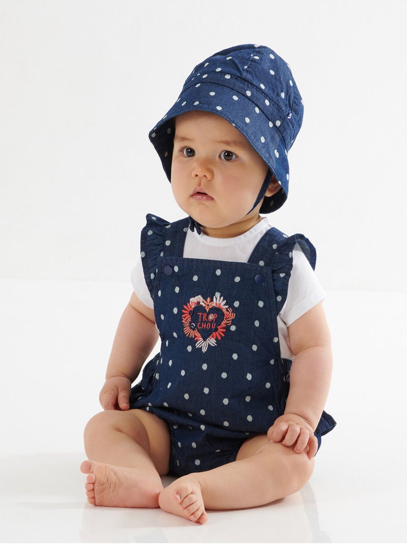 CHAPEAU FILLE Bleu - Kiabi