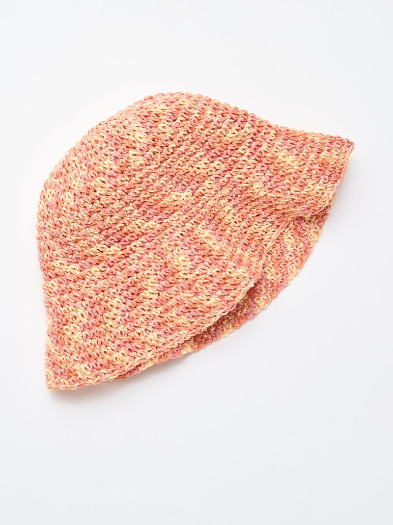 Chapeau forme cloche Rose - Kiabi