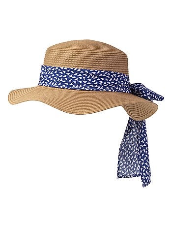 Chapeau Foulard décoratif, ajustable tour de tête femme Isotoner