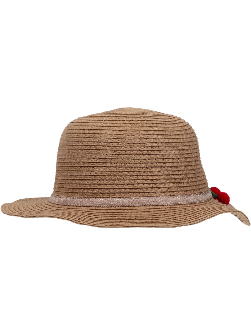 Chapeau foulard décoratif, ajustable tour de tête fille Rouge - Kiabi