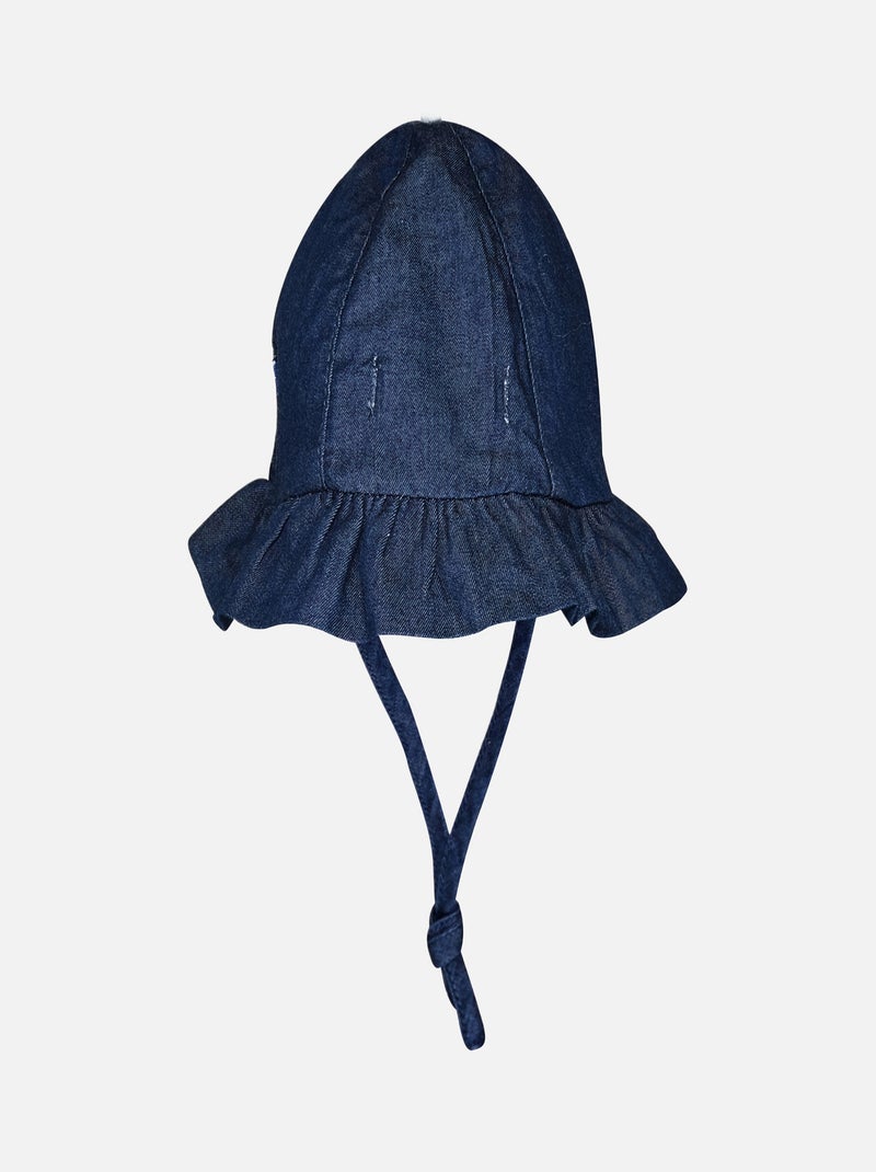 CHAPEAU GAELLA JEAN BEBE Bleu - Kiabi