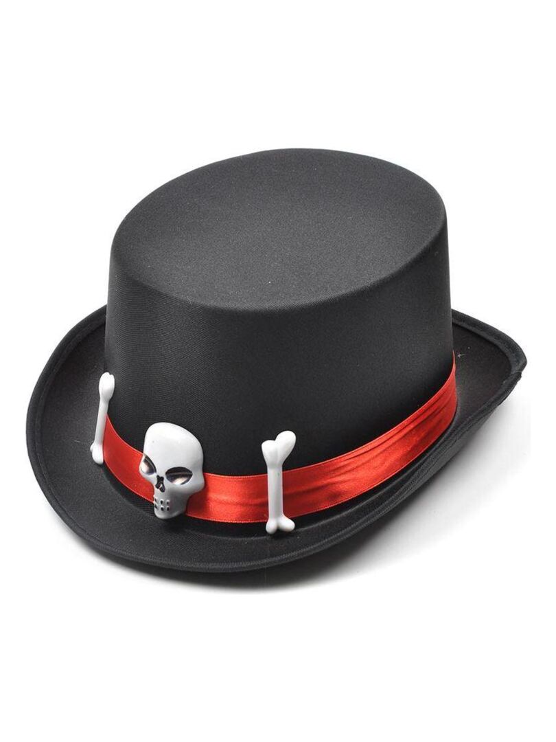 Mini Chapeau Haut-de-forme Noir Sur Bandeau - Déguisement Mardi Gras, Halloween, Fête Thé - Taille Unique Adulte