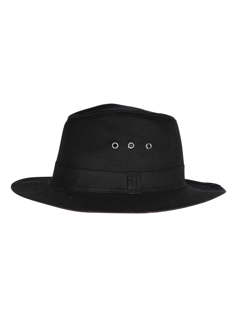 Chapeau huilé Noir - Kiabi