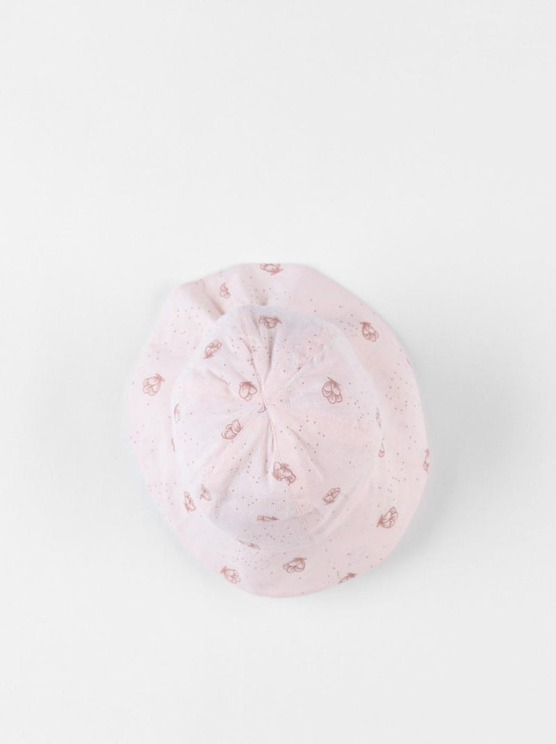 Chapeau imprimé fleuri, clair Noukie's Rose - Kiabi