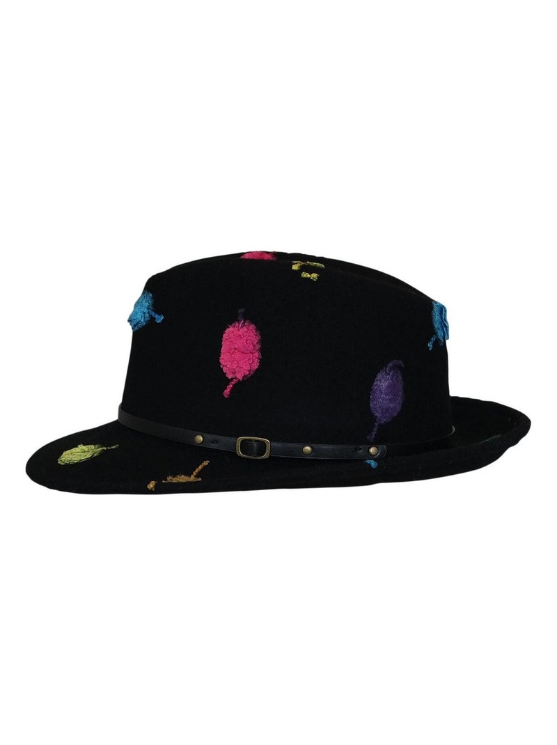 Chapeau laine ARTIST Noir - Kiabi