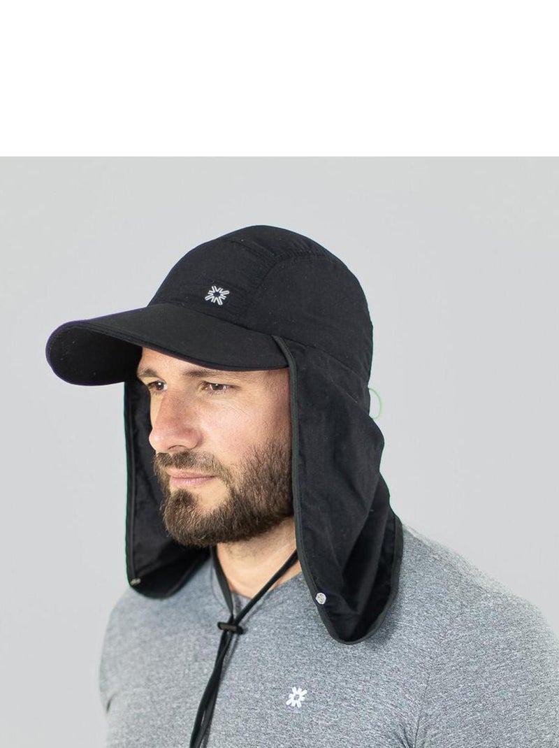 Chapeau Legionnaire Classics UV Line Noir - Kiabi