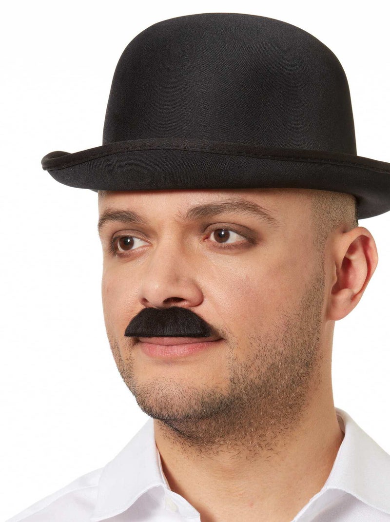 Chapeau melon uni noir - Kiabi